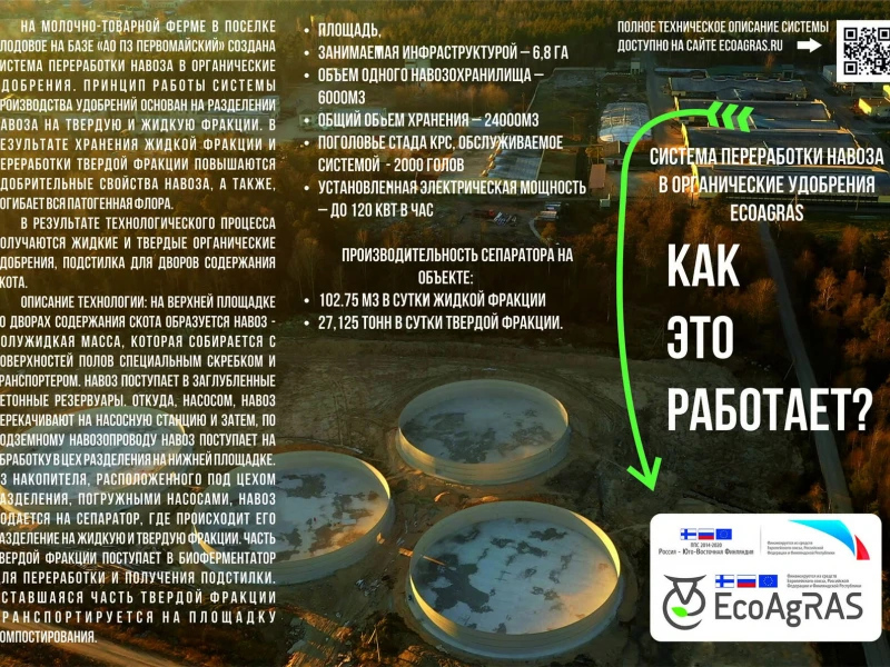 Эффективные решения для переработки навоза в удобрения
